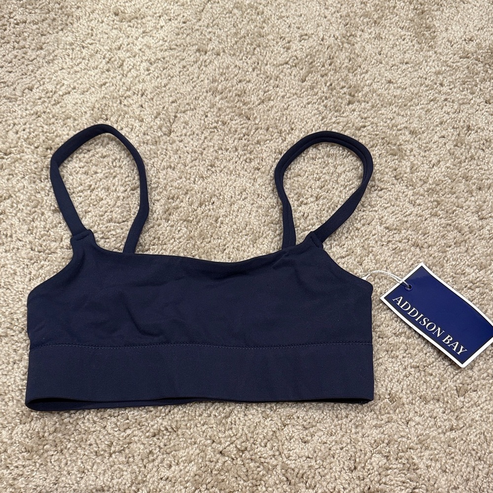 Addison Bay Women's XS Blue Sports Bra